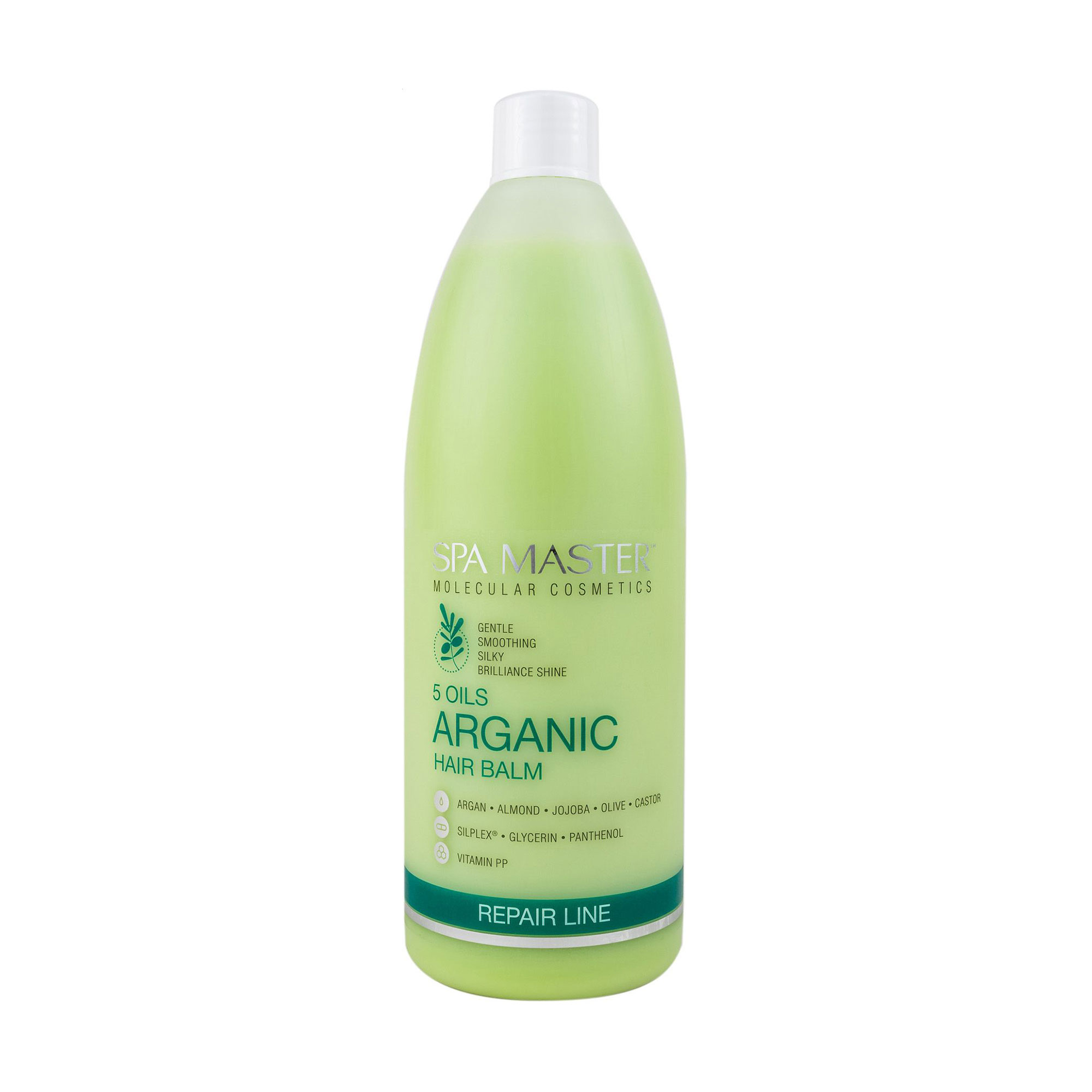 Відновлювальний бальзам для волосся Spa Master Repair Line Arganic Hair Balm pH 4.5 з 5 оліями, 970 мл